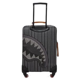 NWT Limited Edition Sprayground Illuchains Jetsetter shark wheeled carry on bag